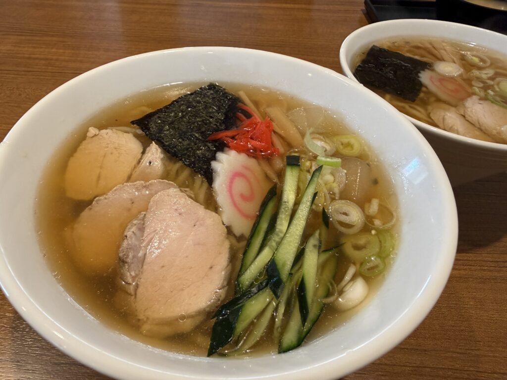 麵屋幸来軒で食べた冷やしラーメンの写真